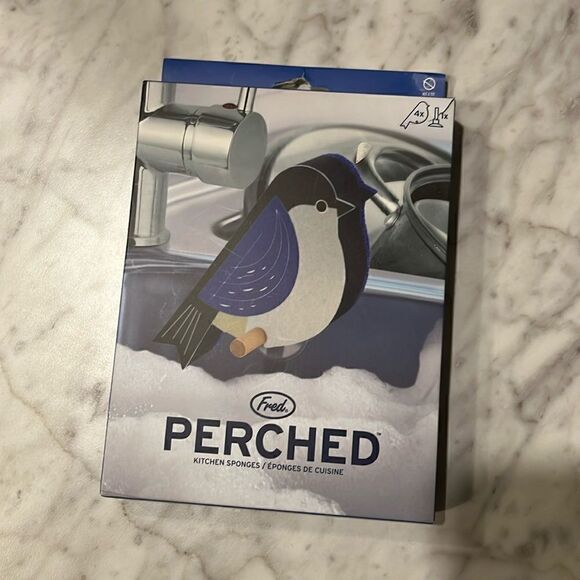 FRED PERCHED KITCHEN SPONGES - Picture 2 of 4